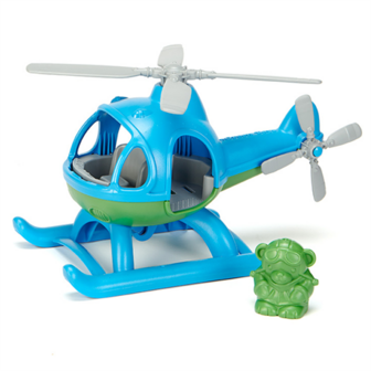 Green Toys helikopter blauw/groen