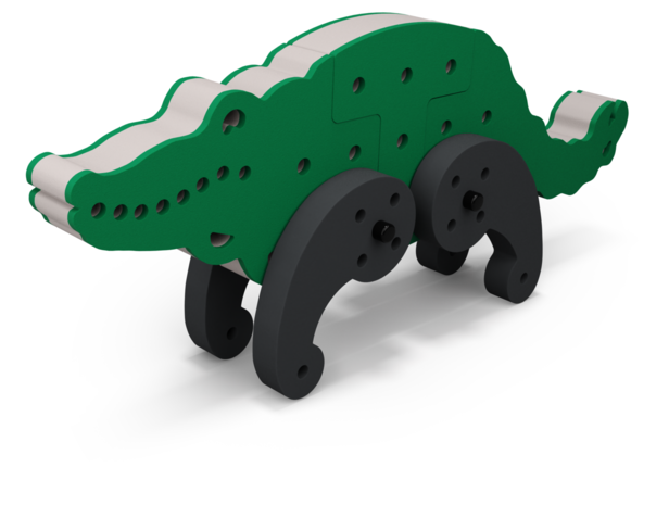 Bakoba-krokodil-speelgoedbox