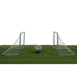 Voetbal goal metaal 78x 56 x 46 cm 2 stuks