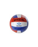 Volleybal in PVC rood/wit/blauw maat 5