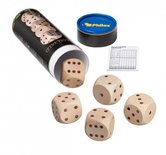 Houten Dobbelen (Yahtzee) Groot 5 stuks