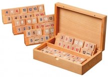 Houten Rummy spel