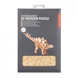 Stegosaurus - Houten 3D Puzzel 70 stukjes