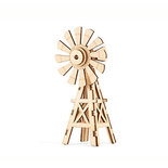 Windmolen - Houten 3D Puzzel