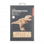 T-Rex - Houten 3D Puzzel 51 stukjes