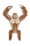 Gorilla - Houten 3D Puzzel 105 stukjes