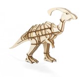 Parasaurolophus - Houten 3D Puzzel 42 stukjes