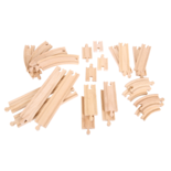 Houten uitbreiding rail set 24-deling