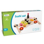 Houten sushi set 15 delig