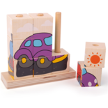 Blokken Puzzel transport