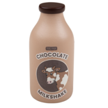 Houten chocolade milkshake