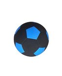 Rubberen straatvoetbal, kleur blauw maat 5