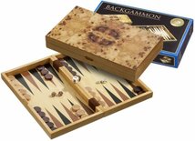 Houten Backgammon kassette Ios