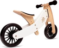 Kinderfeets houten loopfiets & driewieler Tiny Tot Plus White