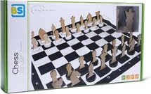 Houten schaakspel extra groot