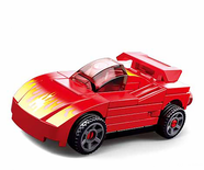 Sluban Red Furious  Pull BacK