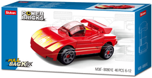Sluban Red Furious  Pull BacK