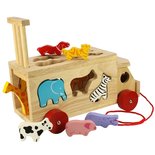 Dieren Houten Sorteerwagen Bigjigs