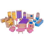 Poppenhuis Meubels Set Bigjigs