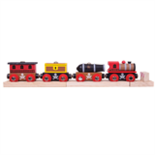 Houten Piraten trein Bigjigs Toys