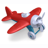 Green Toys vliegtuig rood