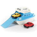 Green Toys Veerboot blauw met 2 auto's